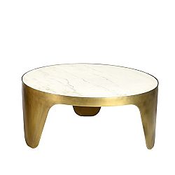 CENTRO COFFEE TABLE ????? BRASS ANTIQUE