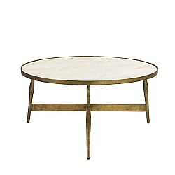 BLANCHE COFFEE TABLE ????? BRASS ANTIQUE 
