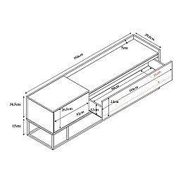 HILTON TV STAND SONOMA DECAPE