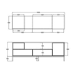 BLACKBIRD TV STAND RIVIERA OAK ?????